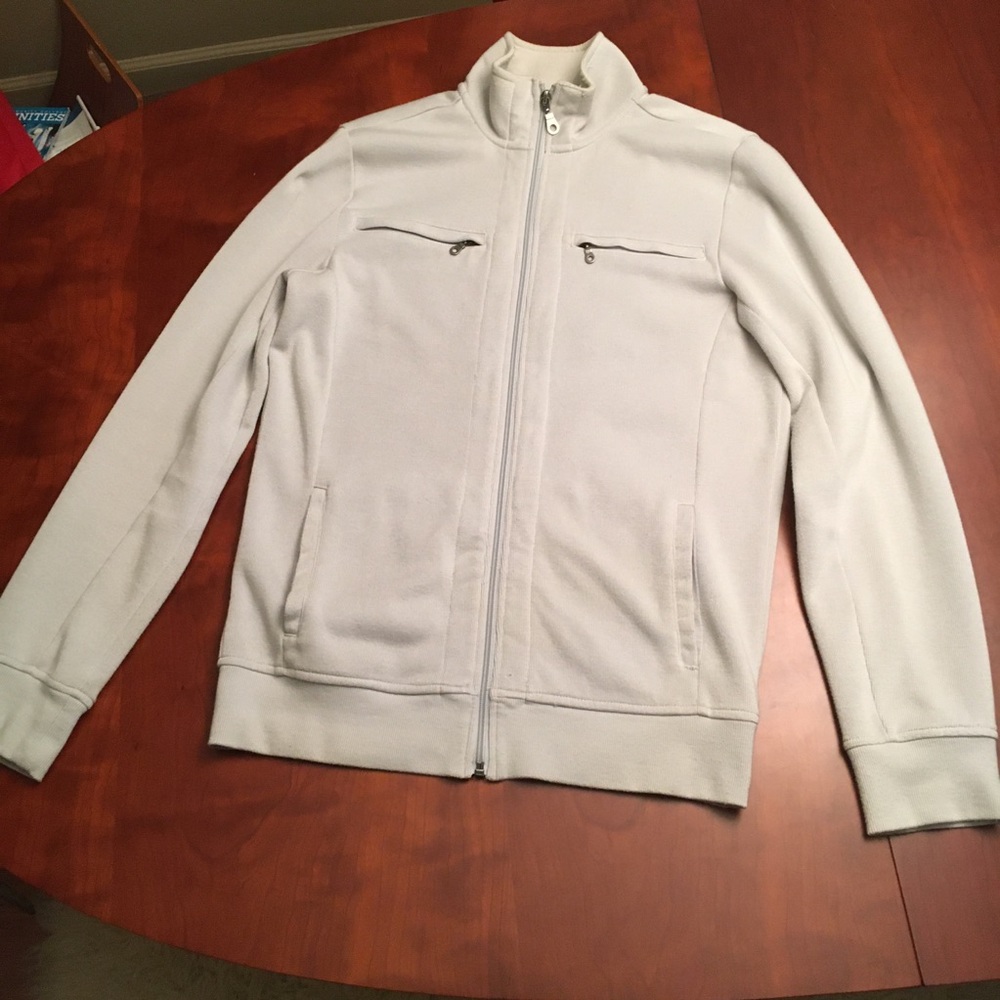 Men’s zip-up Cotton blend sweater